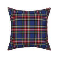 MED royal stewart navy tartan style 1 - 4" repeat