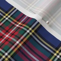 MED royal stewart navy tartan style 1 - 4" repeat