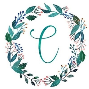 C Monogram for a personalized creations