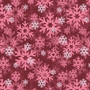 Ditsy snowflakes 