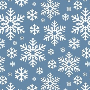 Ditsy snowflakes 