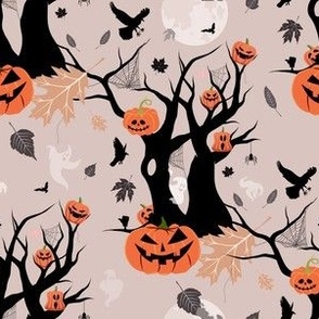 Spooky Pumpkins Tree