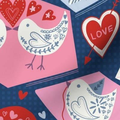 Valentine Kitsch Birdies