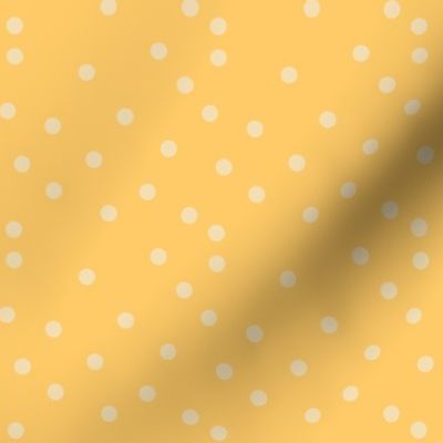 Yellow polka dots
