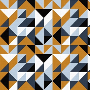 Polygonal geometric pattern.