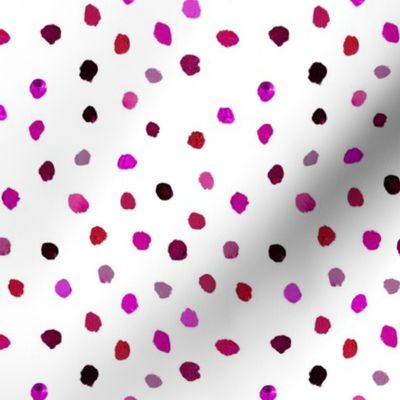 Paint Dots // Pink and Reds