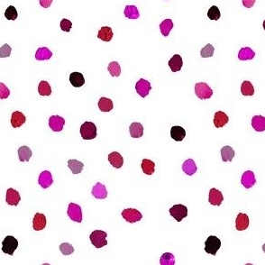 Paint Dots // Pink and Reds