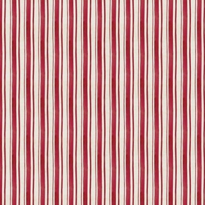Candy Cane Stripe Rustic Texture 5x5