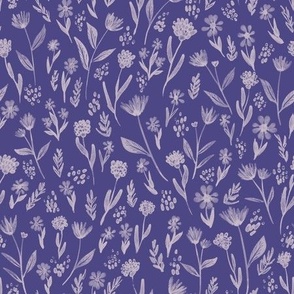 Fiona Floral Lilac