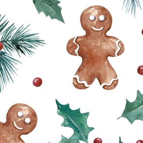 Gingerbread Christmas JUMBO