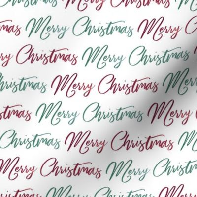 Merry Christmas Script Font 9x9
