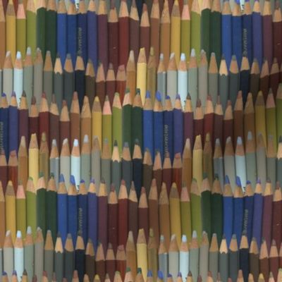 colored pencils - dark