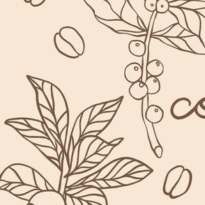 Coffee Arabica Botanicals and Hand Lettering (large)