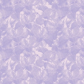 Shabby-style lavender coleus leaves
