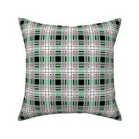 Angie Plaid: Jadeite Green & Rose Summer Plaid