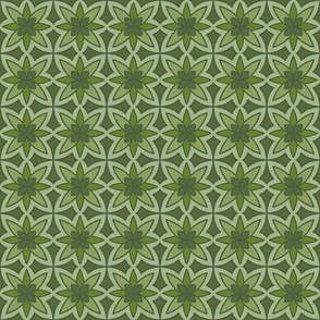 Green Abstract Repeat