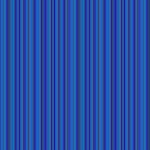 Stripes in various Blues in asymmetrical order