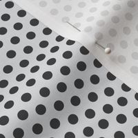 Black & White Polka Dots