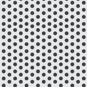 Black & White Polka Dots