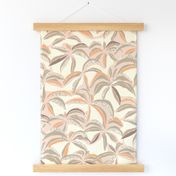 Tropical Plant 'Fire Flash' Wall Hanging