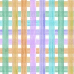 Pastel watercolour overlapping stripes