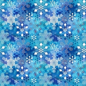 Aurora snowflakes small