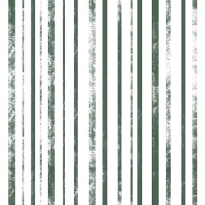 Boho distressed green stripes