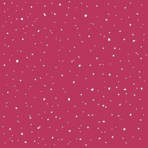 Burgundy Polka 8x8