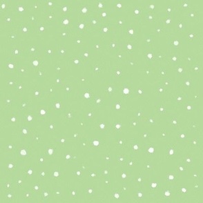 Green Polka 8x8