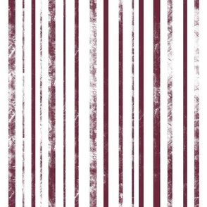 Boho distressed wine stripes