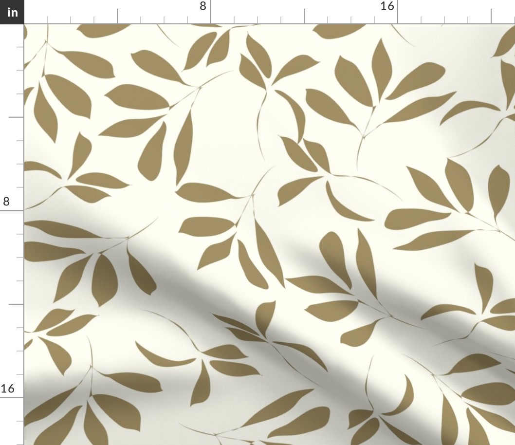 my-library-pattern-simple-leaves