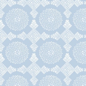 Fog_Light_Blue_Pattern_Rosette_Diamond_Shapes