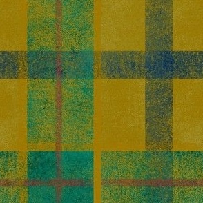 Noisy Plaid Mustard