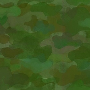 watercolor camo summer night