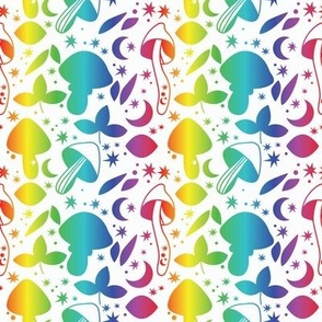 Rainbow Celestial Psychedelic Mushrooms