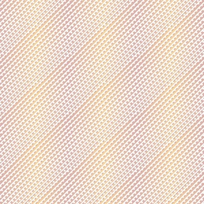Geometric Dots & Stripes I Cali I XS size I 6 I Ombre pink-orange I by House of Haricot