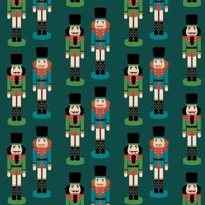 Christmas Nutcrackers green