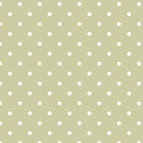 small polka dots on medium light shade of yellow-green - fernwood green - cdcda4  benjamin moore 