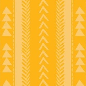 Green and Yellow Triangle Hygee Stripe-01