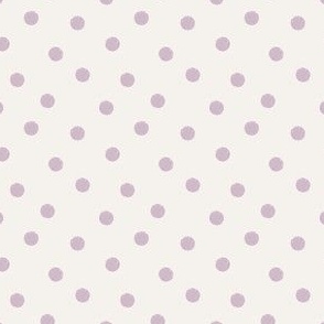 medium dots - lilac