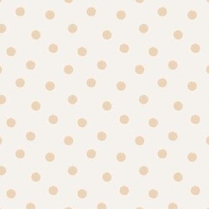 medium dots - lightest peach