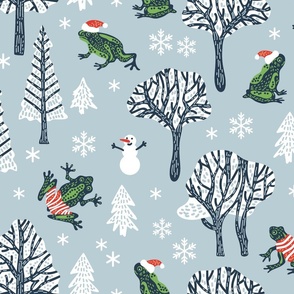 Christmas Frogs