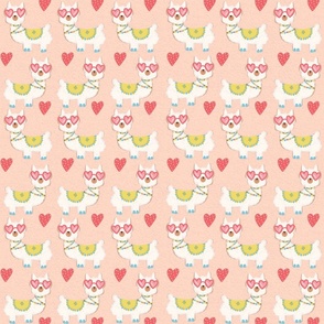 Valentines llama Heart Neutral