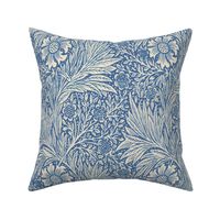 William Morris Marigold  Royal Blue 