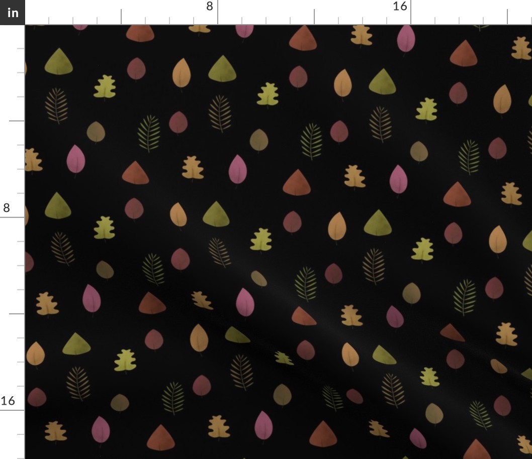 Mixed Leaves Pattern