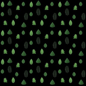 Mixed Leaves Pattern