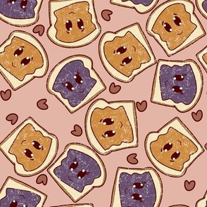 Peanut Butter and Jelly Valentines Day