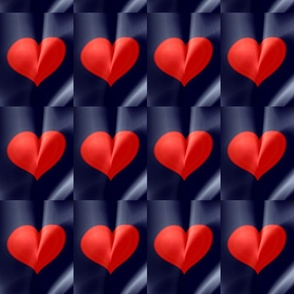 Happy Valentine Broken / Mended Heart Fractal Pattern