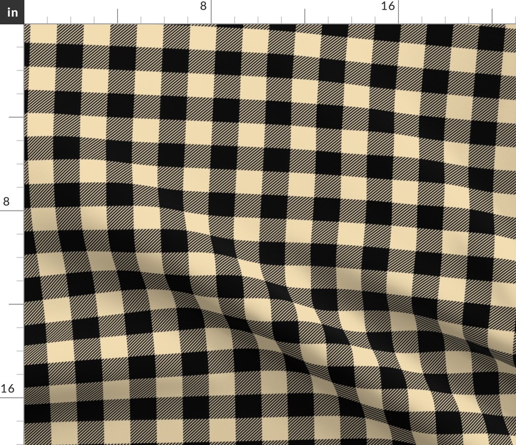 buffalo plaid creamy banana 1"