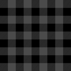 buffalo plaid dark grey 2"